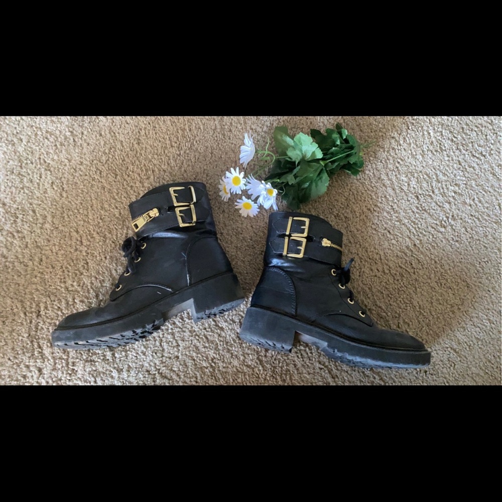 ☠️Black Combat Boots☠️